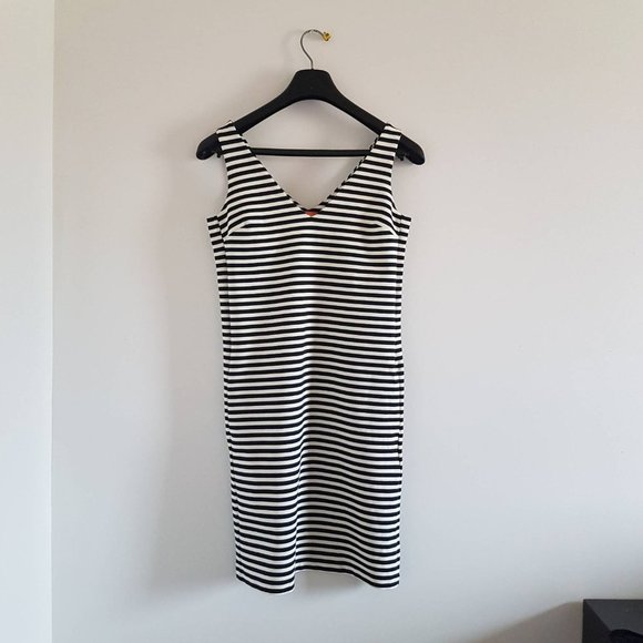 Joe Fresh Striped Sleeveless Dress (NWOT) - Picture 1 of 6
